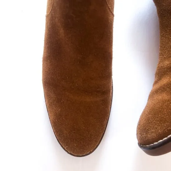 Cole Haan Brown Suede Leather Waterproof Chelsea Ankle Reid Boots 8