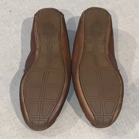 Cole Haan Driving Loafers Mens 10 M Tucker Venetian Brown Leather Slip On Shoes