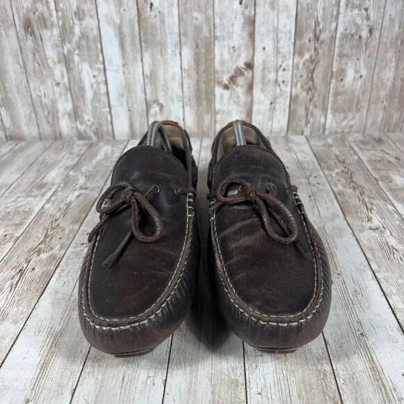 Cole Haan Grand Men's Leather Driving Loafers Boat Shoes Casual Slip-On 10.5M‎