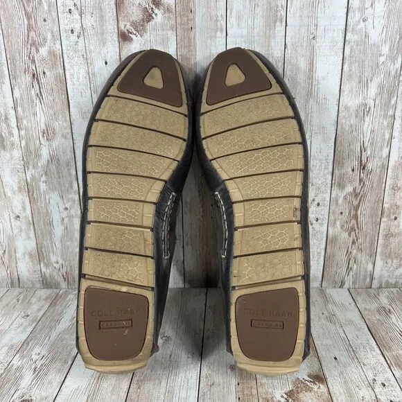 Cole Haan Grand Men's Leather Driving Loafers Boat Shoes Casual Slip-On 10.5M‎