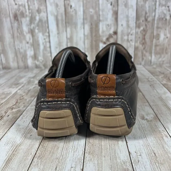 Cole Haan Grand Men's Leather Driving Loafers Boat Shoes Casual Slip-On 10.5M‎