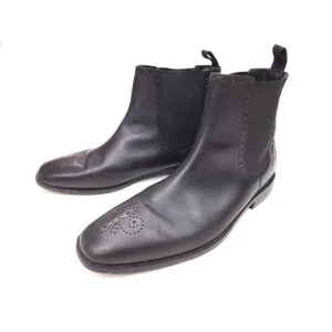 Cole Haan Grand OS Slip Giraldo Medallion Chelsea Ankle Boots Black size 12 M US