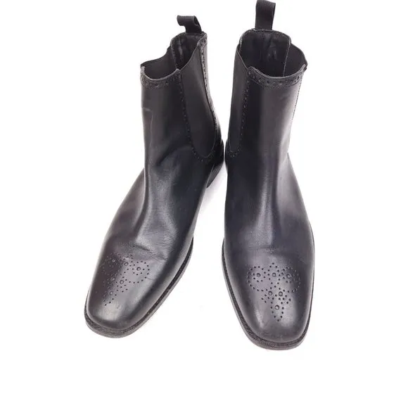 Cole Haan Grand OS Slip Giraldo Medallion Chelsea Ankle Boots Black size 12 M US