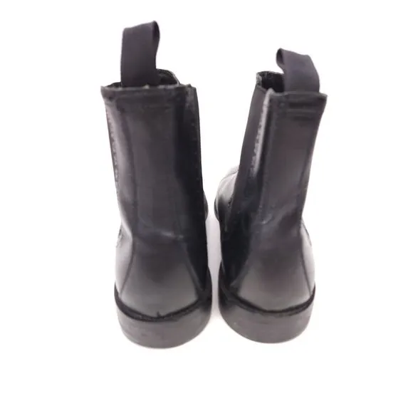 Cole Haan Grand OS Slip Giraldo Medallion Chelsea Ankle Boots Black size 12 M US
