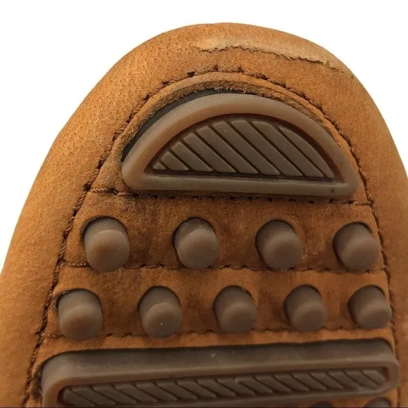 Cole Haan Hanneli British Tan Brown Leather Driving Loafers Mocs Size 5