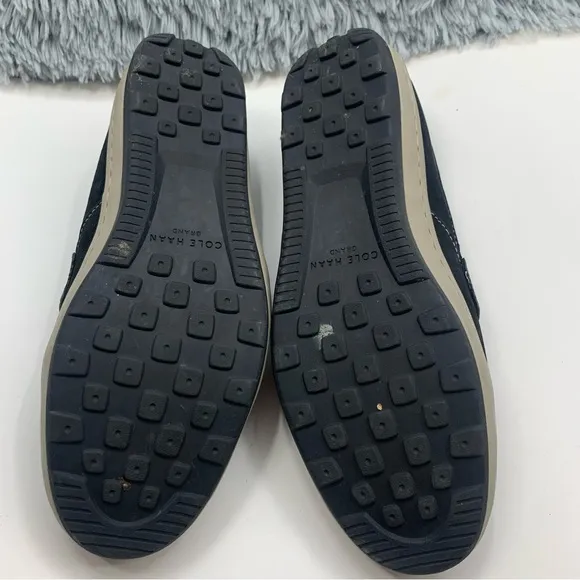 Cole Haan Loafers Shoes Mens Size 9 C30989 Claude Black Leather Driving Penny