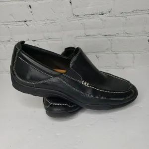 Cole Haan Men's Black Leather Slip On Moc‎ Toe Driving Loafers C08039 Sz 8.5W
