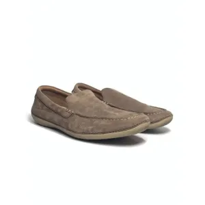 Cole Haan Motogrand Leather Moc Loafer Slip On Driving Shoes BROWN Men Size 13M