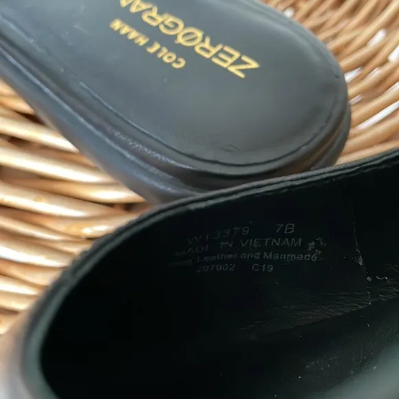 Cole Haan Skimmer soft leather sling back flats