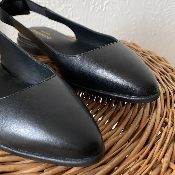 Cole Haan Skimmer soft leather sling back flats