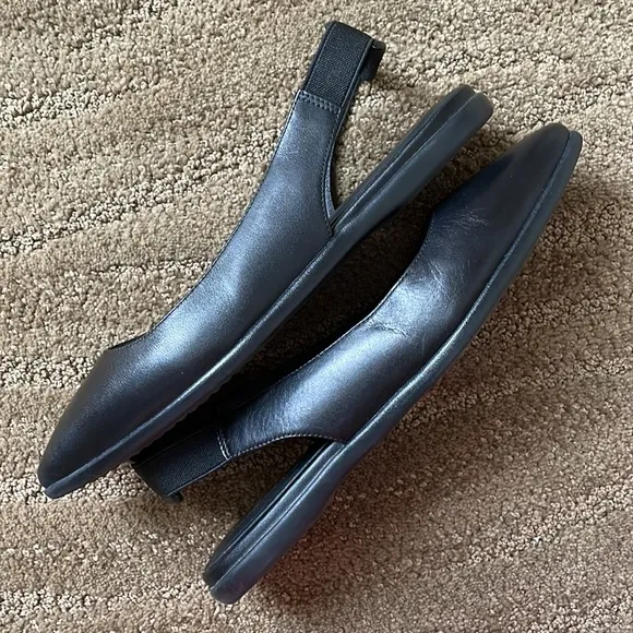 Cole Haan Skimmer soft leather sling back flats