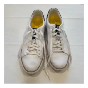 COLE HAAN White Minimalist Low-Top Sneakers