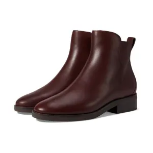 Cole Haan Womens River Chelsea Bootie 8 WIDE Dark Brown Leather Waterproof NIB