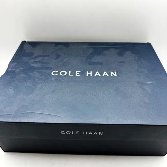 Cole Haan Womens River Chelsea Bootie 8 WIDE Dark Brown Leather Waterproof NIB