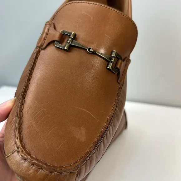 Cole Haan Wyatt Bit Leather Driving Loafers Size 12