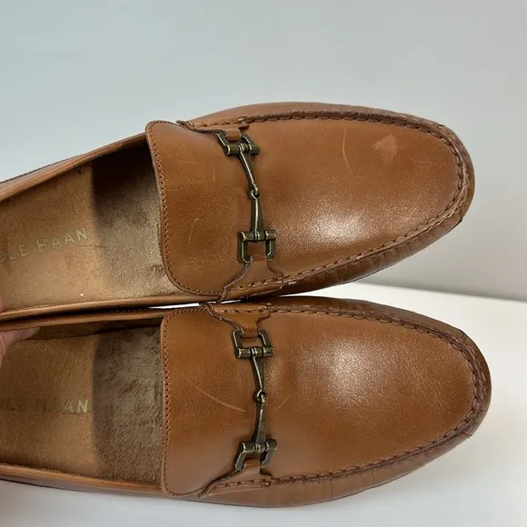 Cole Haan Wyatt Bit Leather Driving Loafers Size 12