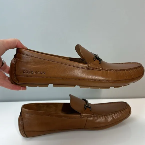 Cole Haan Wyatt Bit Leather Driving Loafers Size 12
