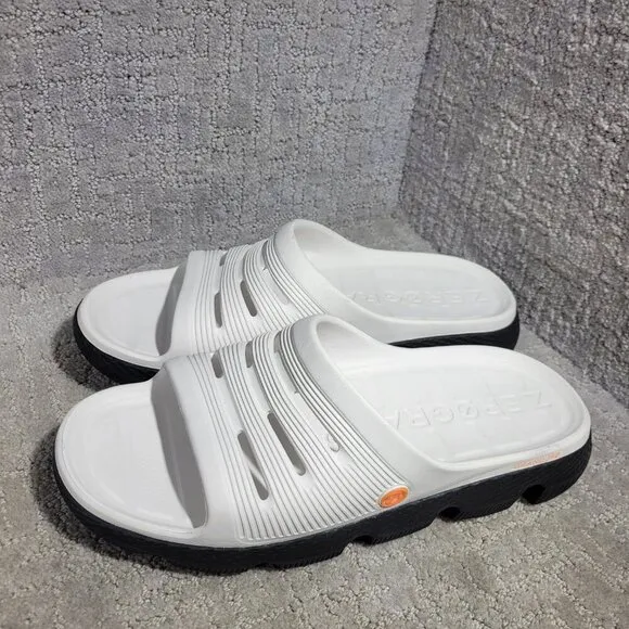 Cole Haan Zerogrand All Day Slide Men's Size 10 US White Slip On Sandals