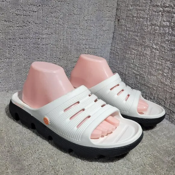 Cole Haan Zerogrand All Day Slide Men's Size 10 US White Slip On Sandals