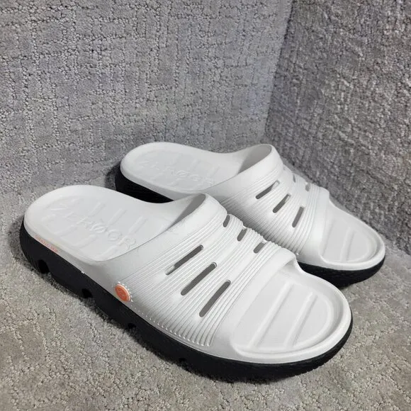 Cole Haan Zerogrand All Day Slide Men's Size 10 US White Slip On Sandals