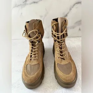 Combat styled boots. Size 10, never worn​
