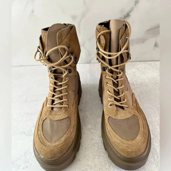 Combat styled boots. Size 10, never worn​