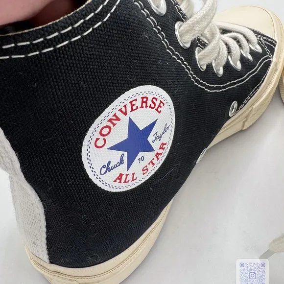 Comme des Garçons PLAY CdG PLAY x Converse Womens Unisex Chuck Taylor All Star P