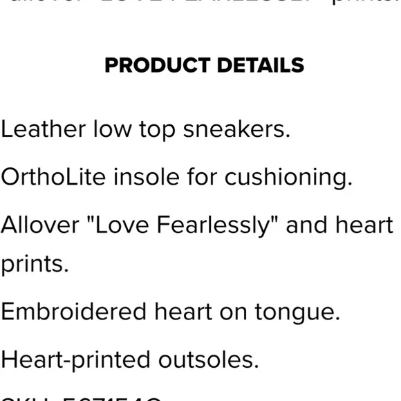 Converse All Star Chuck Taylor Love Fearlessly Low Top