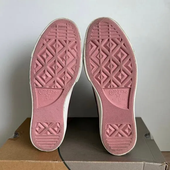 Converse Chuck Star Platform ‘ Wine Mauve Egret’ Women Sneakers - SZ 7