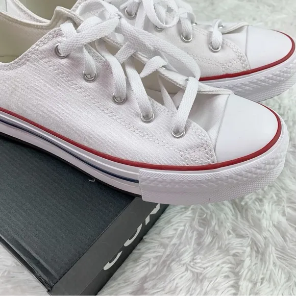 Converse Chuck Taylor All Star Eva Lift Platform canvas sneakers White girl