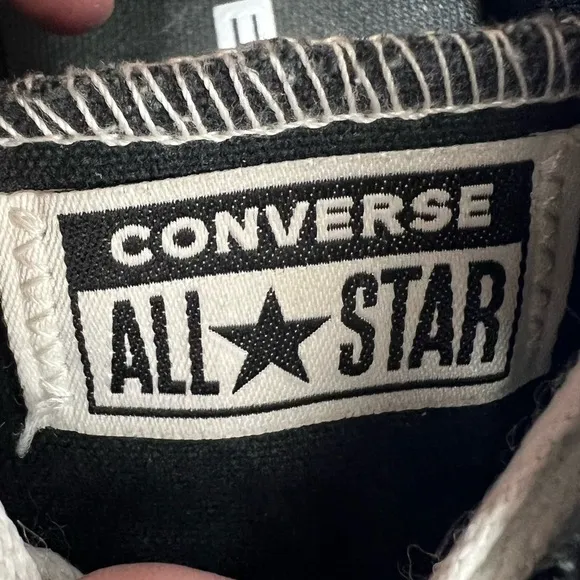 CONVERSE Chuck Taylor All Star Move Platform Black White Women's Sneakers 9.5