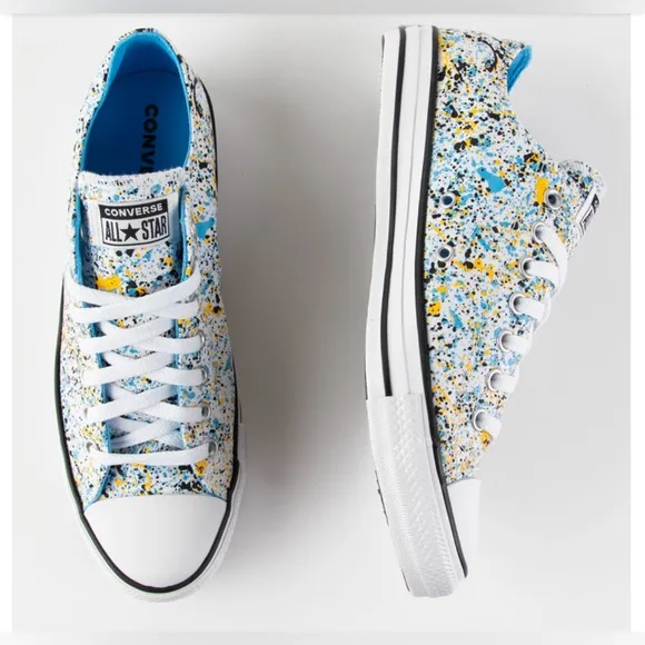 Converse Chuck Taylor All Star PaintSplatter Low Top Sneakers (Unisex)