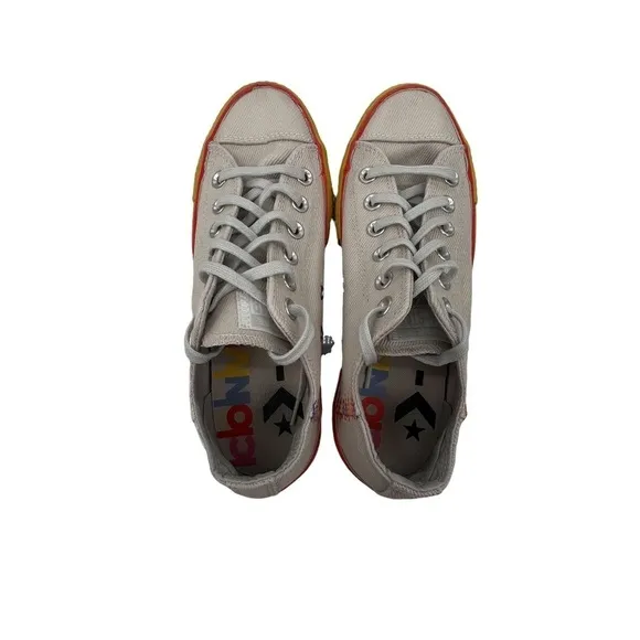 Converse Chuck Taylor All Star Platform Rainbow Sneakers Size 7 Women's