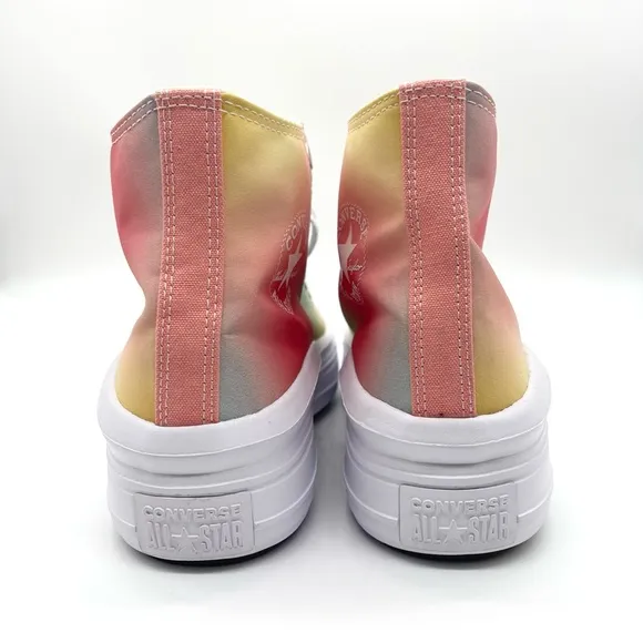 Converse Chuck Taylor All StarMove Platform Rainbow Ombre Mermaid Sneakers