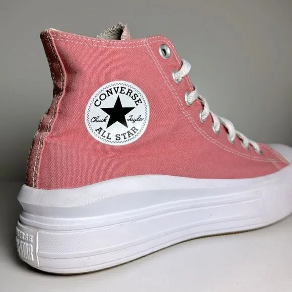 Converse Chuck Taylor All Star Move Hi Platform Pink Sneakers