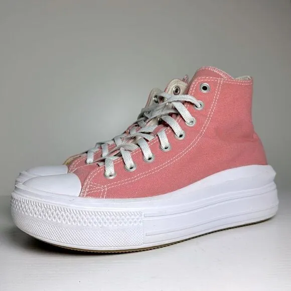 Converse Chuck Taylor All Star Move Hi Platform Pink Sneakers