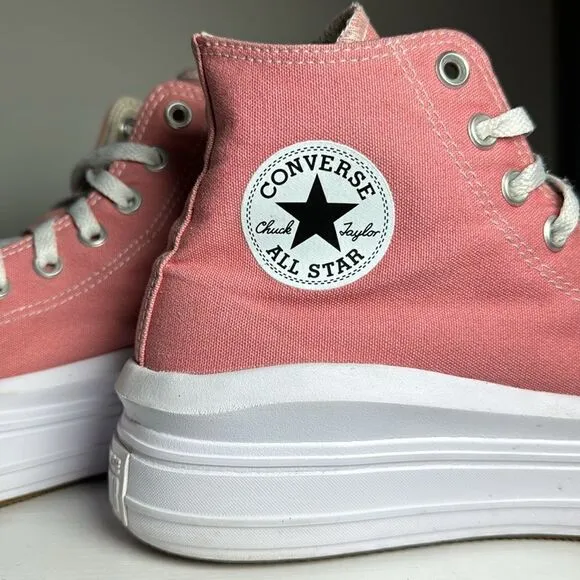 Converse Chuck Taylor All Star Move Hi Platform Pink Sneakers