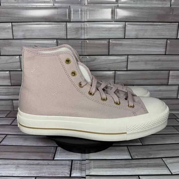 Converse Chuck Taylor Flush Tone Lift Hi Sustainable Platform Sneakers Size 10