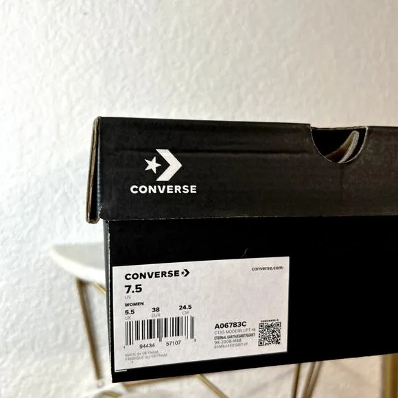 Converse CTAS Hi Modern Lift Suede Women's Platform Sneakers Size 7.5 NWT NIB