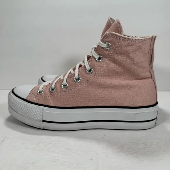Converse CTAS Lift Platform Sneakers Pink White Women Size 8