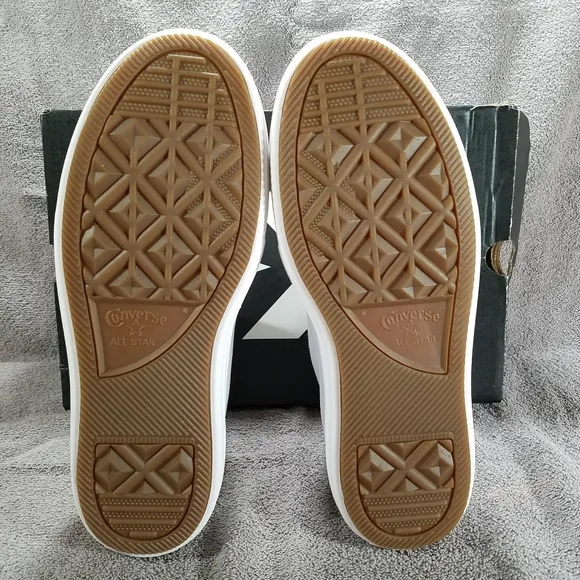 Converse CTAS Move Hi Platform Sneakers White Natural Ivory Women's Size 9.5