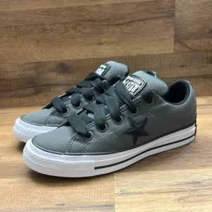 Converse Gray Low-Top Sneakers