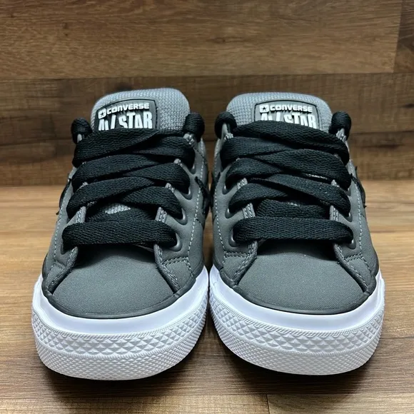 Converse Gray Low-Top Sneakers