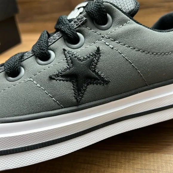 Converse Gray Low-Top Sneakers