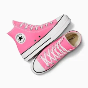 Converse Hi Top Sneakers Women's Size 8.5 Pink Taylor All Star Platform Chucks