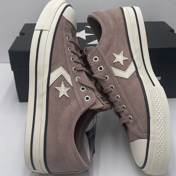 Converse Men’s Mauve Low-Top Sneakers A09461CSTAR PLAYER 76 OXBITE THE DUST/EG