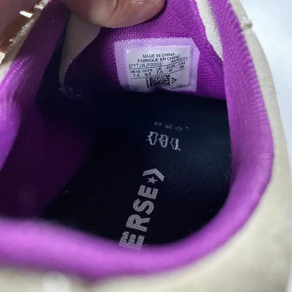 Converse One Star Suede Purple Low Top Sneakers Women's Size 9.5
