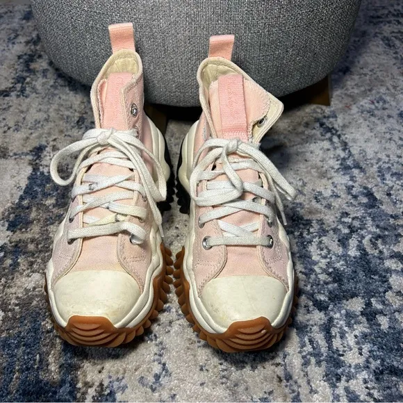 Converse Pink Run Star Motion CX Platform Sneakers Size 4.5 Women’s