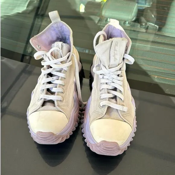 CONVERSE RUN STAR MOTION OMBRÉ PLATFORM Egret Pale Amethyst Storm Wind  M7 W8.5