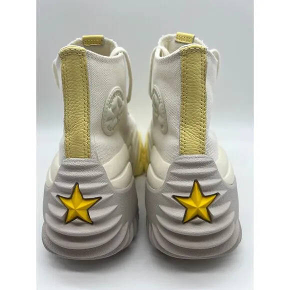 Converse Run Star Motion Platform Sneakers A00874C Egret Men’s Size 7.5/Wmn 9